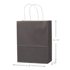 Hallmark 10.7" 12-Pack Assorted Kraft Paper Gift Bags 9 Hallmark 10.7" 12-Pack Assorted Kraft Paper Gift Bags -Hallmark Shop 10.7 Prints and Solids 12Pack Assorted Gift Bags 5EGB6051 03