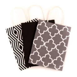 Hallmark 10.7" 12-Pack Assorted Kraft Paper Gift Bags 13 Hallmark 10.7" 12-Pack Assorted Kraft Paper Gift Bags -Hallmark Shop 10.7 Prints and Solids 12Pack Assorted Gift Bags 5EGB6051 07