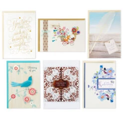 Hallmark Assorted Cards For All Occasions In Floral Organizer Box, Box Of 24 -Hallmark Shop 24 Cards for AllOccasions in Floral Organizer Box 5EDX3457 06