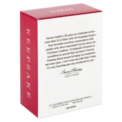 Hallmark A Heart Remembered 2023 Porcelain Ornament -Hallmark Shop A Heart Remembered Seashell Keepsake Ornament 1799QHX3037 05