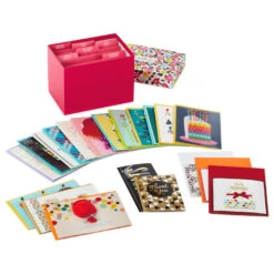 Hallmark All Occasion Card Assortment In Decorative Box, Set Of 20