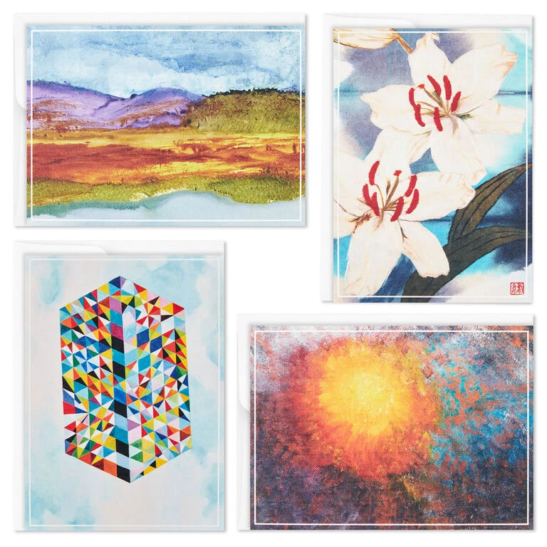 Hallmark ArtLifting Nature And Abstracts Blank Note Cards Assortment, Box Of 24 3 Hallmark ArtLifting Nature And Abstracts Blank Note Cards Assortment, Box Of 24 - Image 3