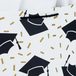 Hallmark 13" Assorted Grad Designs 3-Pack Large Gift Bags With Tissue Paper -Hallmark Shop Assorted Grad Designs 3Pack Large Gift Bags With Tissue Paper 5GBC1015 04