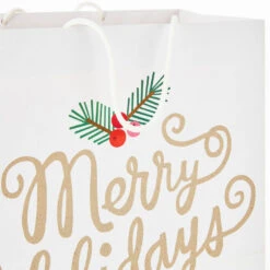 Hallmark Assorted Holiday Merry 8-Pack Small, Medium And Large Christmas Gift Bags -Hallmark Shop Assorted Small Large Holiday Prints Christmas Gift Bags 5XGB1412 04