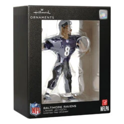 NFL Baltimore Ravens Lamar Jackson Hallmark Ornament -Hallmark Shop Baltimore Ravens Lamar Jackson Christmas Ornament 1OSL2097 04