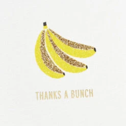 Hallmark Thanks A Bunch Boxed Blank Thank-You Notes, Pack Of 8 -Hallmark Shop Banana Bunch Boxed Blank ThankYou Notes Multipack 1THK4117 03