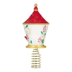 Hallmark Mini The Beauty Of Birds Christmas Tree Topper And Tree Skirt, Set Of 2 -Hallmark Shop Beauty of Birds Mini Keepsake Tree Skirt and Topper 2599QSB6239 07