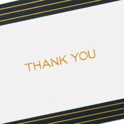 Hallmark Black And Gold Bulk Blank Thank-You Notes, Pack Of 50 13 Hallmark Black And Gold Bulk Blank Thank-You Notes, Pack Of 50 -Hallmark Shop Black and Gold Bulk Blank ThankYou Notes Assortment 1399WTU3882 06