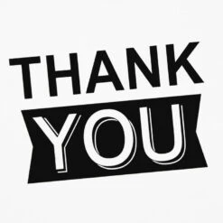 Hallmark Black-and-White Assorted Blank Thank-You Notes, Pack Of 48 -Hallmark Shop BlackandWhite Assorted Blank ThankYou Notes 5STZ5121 03