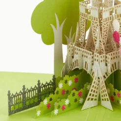 Hallmark Bonjour Eiffel Tower 3D Pop-Up Hello Card 13 Hallmark Bonjour Eiffel Tower 3D Pop-Up Hello Card -Hallmark Shop Bonjour Eiffel Tower 3D PopUp Hello Card 1299LAD9664 04