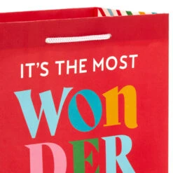 Hallmark Bright Wishes 8-Pack Christmas Gift Bags, Assorted Sizes And Designs -Hallmark Shop Bright Wishes Assortment Christmas Gift Bags 5XGB1447 04