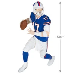Hallmark NFL Buffalo Bills Josh Allen Football Legends Ornament 8 Hallmark NFL Buffalo Bills Josh Allen Football Legends Ornament -Hallmark Shop Buffalo Bills Josh Allen Keepsake Ornament 2299QXR8247 03