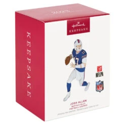Hallmark NFL Buffalo Bills Josh Allen Football Legends Ornament 9 Hallmark NFL Buffalo Bills Josh Allen Football Legends Ornament -Hallmark Shop Buffalo Bills Josh Allen Keepsake Ornament 2299QXR8247 04