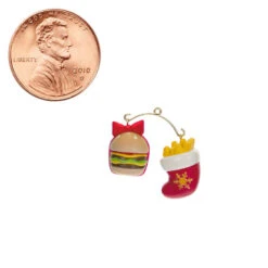 Hallmark Mini A Perfect Pairing Ornaments, Set Of 2 13 Hallmark Mini A Perfect Pairing Ornaments, Set Of 2 -Hallmark Shop Burger and Fries Keepsake Ornaments 1499QXM9207 07