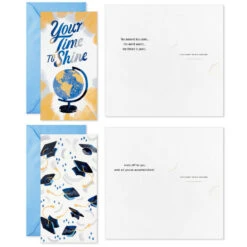 Hallmark Festive Grad Wishes Graduation Cards Assortment, Pack Of 36 10 Hallmark Festive Grad Wishes Graduation Cards Assortment, Pack Of 36 -Hallmark Shop Casual Painted Money Holder Graduation Cards Assortment 5GEY2015 03