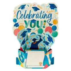 Hallmark Celebrating You 3D Pop-Up Graduation Cards, Pack Of 8 9 Hallmark Celebrating You 3D Pop-Up Graduation Cards, Pack Of 8 -Hallmark Shop Celebrating You Graduation Cards Pack 5GEY2016 03