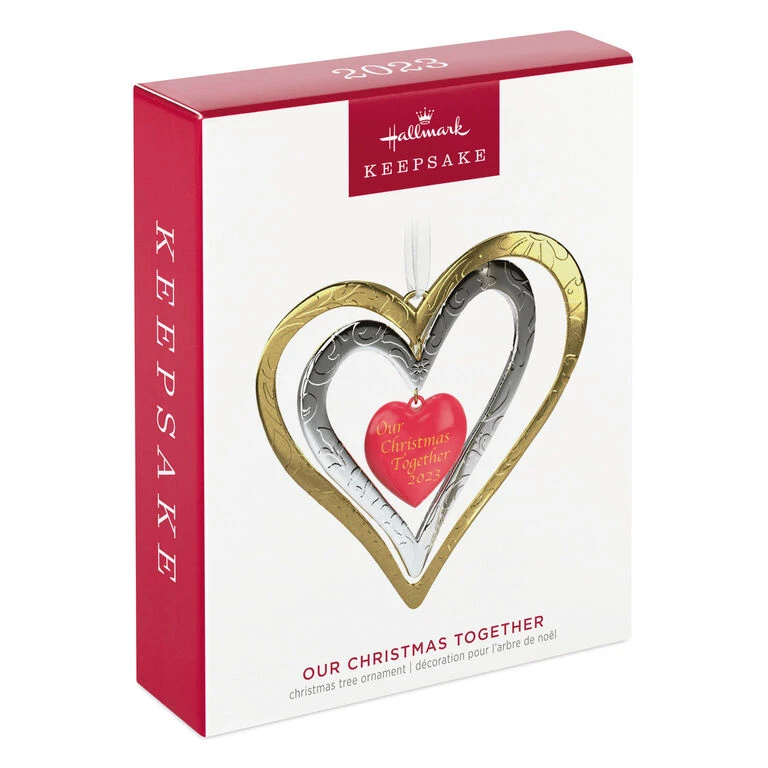 Hallmark Our Christmas Together 2023 Metal Ornament 4 Hallmark Our Christmas Together 2023 Metal Ornament - Image 4