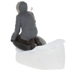 Hallmark National Lampoon's Christmas Vacation™ Don't Try This At Home, Kids! Ornament With Light And Sound -Hallmark Shop Christmas Vacation Clark on Sled Keepsake Ornament 2499QXI6269 06