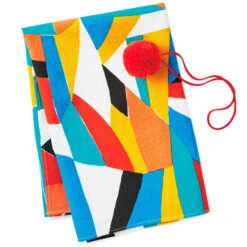 Hallmark 26" Colorful Abstract Fabric Gift Wrap With Elastic Band 8 Hallmark 26" Colorful Abstract Fabric Gift Wrap With Elastic Band -Hallmark Shop Colorful Abstract Fabric Gift Wrap With Elastic Band 1299EJR6379 03