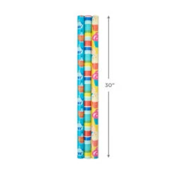 Hallmark Colorful Celebration 3-Pack Wrapping Paper, 55 Sq. Ft. Total -Hallmark Shop Colorful Celebration 3Pack Wrapping Paper Rolls 5EWR6373 03