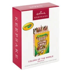 Hallmark Crayola® Colors Of The World Ornament -Hallmark Shop Colors of the World Crayons Box Keepsake Ornament 1899QXI7347 04