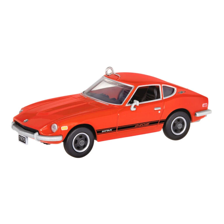 Hallmark 1970 Datsun 240Z 2023 Metal Ornament 1 Hallmark 1970 Datsun 240Z 2023 Metal Ornament