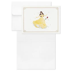 Hallmark Disney Princess Assorted Boxed Blank Note Cards Multipack, Pack Of 24 -Hallmark Shop Disney Princesses Assorted Boxed Blank Note Cards 3SOM3887 03