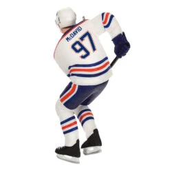 Hallmark NHL® Edmonton Oilers® Connor McDavid Ornament -Hallmark Shop Edmonton Oilers Connor McDavid Keepsake Ornament 2299QXI7169 06