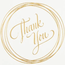 Hallmark Elegant Dimensions Boxed Blank Thank-You Notes Assortment, Pack Of 120 -Hallmark Shop Elegant Dimensions Assorted Boxed ThankYou Cards 5STZ1161 04