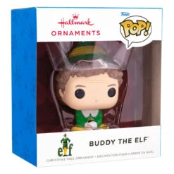Elf Buddy The Elf™ Funko POP!® Hallmark Ornament -Hallmark Shop Elf Buddy the Elf Funko POP Christmas Ornament 3HCM1107 04