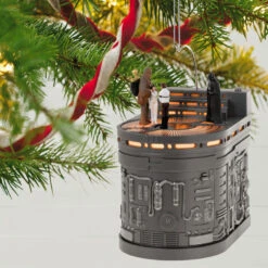 Hallmark Star Wars: The Empire Strikes Back™ Into The Carbon-Freezing™ Chamber Ornament With Light, Sound And Motion -Hallmark Shop Empire Strikes Back Carbon Freezing Keepsake Ornament 6499QXI7117 02