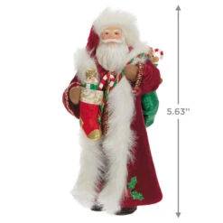 Hallmark Father Christmas Ornament -Hallmark Shop Father Christmas With Toy Bag Keepsake Ornament 2499QXR8137 03