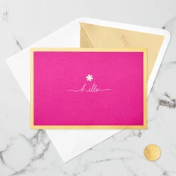 Hallmark Happy Thoughts Flower Bouquet 3D Pop-Up Thinking Of You Card -Hallmark Shop Flower Bouquet 3D PopUp Thinking of You Card 1299LAD9644 06