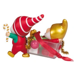 Hallmark Gnome For Christmas Special Edition 2023 Ornament -Hallmark Shop Gnomes With Christmas Decorations Keepsake Ornament 2199QGO2817 06