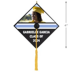 Hallmark Graduation Cap Text And Photo Personalized Ornament 6 Hallmark Graduation Cap Text And Photo Personalized Ornament -Hallmark Shop Graduation Cap Text and Photo Personalized Keepsake Ornament 2499QHE2120B2 03