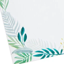 Hallmark Fern Border Stationery Set, 20 Sheets -Hallmark Shop Green Ferns Writing Sheets Stationery Set 1STN1144 03