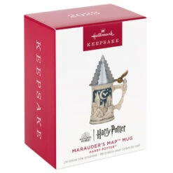 Hallmark Harry Potter™ Marauder's Map™ Mug Ornament 9 Hallmark Harry Potter™ Marauder's Map™ Mug Ornament -Hallmark Shop Harry Potter Beer Stein Keepsake Ornament 1999QXI6257 04