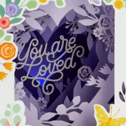 Hallmark You Are Loved 3D Pop-Up Musical Mother's Day Card With Light 11 Hallmark You Are Loved 3D Pop-Up Musical Mother's Day Card With Light -Hallmark Shop Heart Flowers Music Light 3D PopUp Mothers Day Card 1099MEJ8026 04