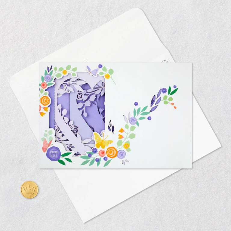 Hallmark You Are Loved 3D Pop-Up Musical Mother's Day Card With Light 5 Hallmark You Are Loved 3D Pop-Up Musical Mother's Day Card With Light - Image 5