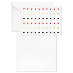 Hallmark Hearts Aplenty Assorted Blank Note Cards, Box Of 24 -Hallmark Shop Hearts Aplenty Assorted Blank Note Cards 5STZ5126 07