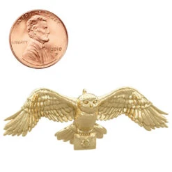 Hallmark Mini Harry Potter™ The Wizarding World™ Metal Ornaments, Set Of 3 21 Hallmark Mini Harry Potter™ The Wizarding World™ Metal Ornaments, Set Of 3 -Hallmark Shop Hogwarts Crest Owl Deathly Hallows Keepsake Ornaments 2199QXM9249 11