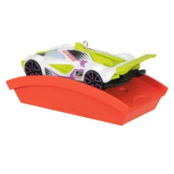 Hallmark Hot Wheels™ Mach Speeder™ Ornament With Light 11 Hallmark Hot Wheels™ Mach Speeder™ Ornament With Light -Hallmark Shop Hot Wheels Mac Speeder Keepsake Ornament 1999QXI7389 06