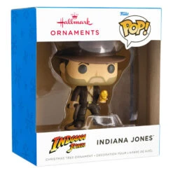 Indiana Jones™ Funko POP!® Hallmark Ornament -Hallmark Shop Indiana Jones Funko POP Christmas Ornament 3HCM2310 04