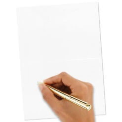 Hallmark Bulk Ivory And Gold Blank Wedding Thank-You Notes, Box Of 100 11 Hallmark Bulk Ivory And Gold Blank Wedding Thank-You Notes, Box Of 100 -Hallmark Shop Ivory and Gold Blank Wedding ThankYou Notes Bulk Pack 5STZ1065 05