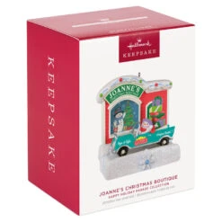 Hallmark Happy Holiday Parade Collection Joanne's Christmas Boutique Musical Ornament With Light 9 Hallmark Happy Holiday Parade Collection Joanne's Christmas Boutique Musical Ornament With Light -Hallmark Shop Joannes Christmas Boutique Shop Keepsake Ornament 3499QGO2517 04
