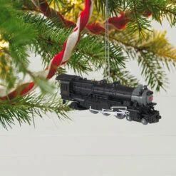 Front Page -Hallmark Shop Lionel Trains Black Engine Keepsake Ornament 2199QXR8207 02