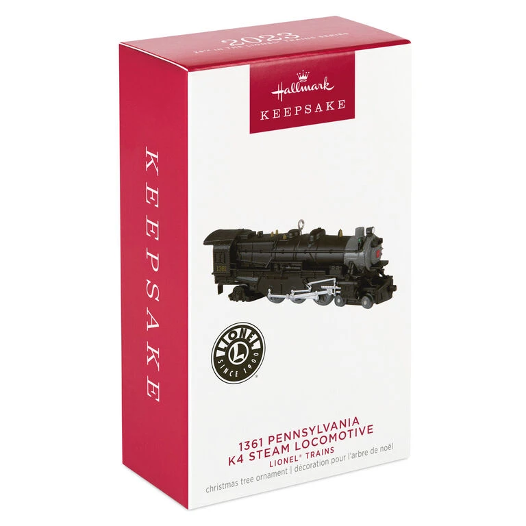 Hallmark Lionel® Trains Black 1361 Pennsylvania K4 Steam Locomotive Metal Ornament 4 Hallmark Lionel® Trains Black 1361 Pennsylvania K4 Steam Locomotive Metal Ornament - Image 4