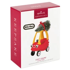 Hallmark Little Tikes® Cozy Coupe® Ornament -Hallmark Shop Little Tikes Cozy Coupe Keepsake Ornament 1899QXI7439 04