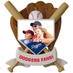 MLB Baseball Personalized Photo Ornament, Dodgers™ 8 MLB Baseball Personalized Photo Ornament, Dodgers™ -Hallmark Shop MLB Baseball Personalized Photo Ornament Dodgers 2499QHE1913B8 03