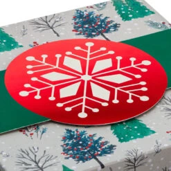 Hallmark Merry And Bright 3-Pack Christmas Gift Boxes, Assorted Sizes And Designs -Hallmark Shop Merry and Bright Assorted Christmas Gift Boxes 5XBC1129 05